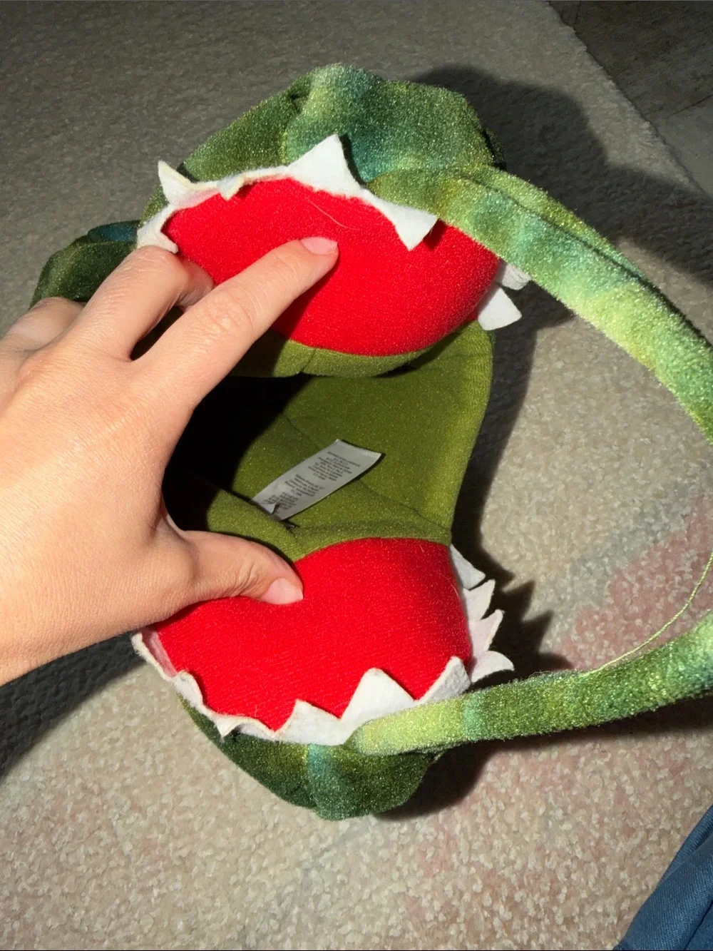 Pottery Barn Kids T. Rex Halloween Trick or Treating Bag